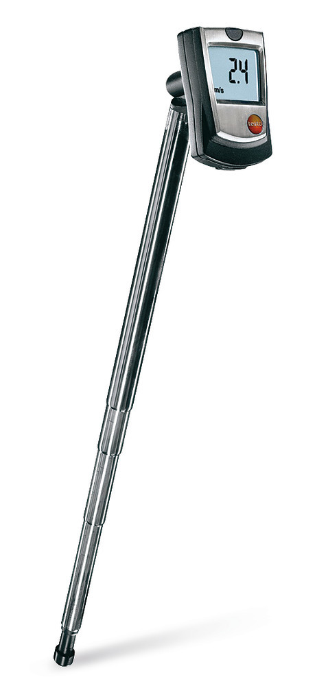 Flow stick testo 405-V1, without certific. of calibrat., 0-10 m/s, 1 unit(s)