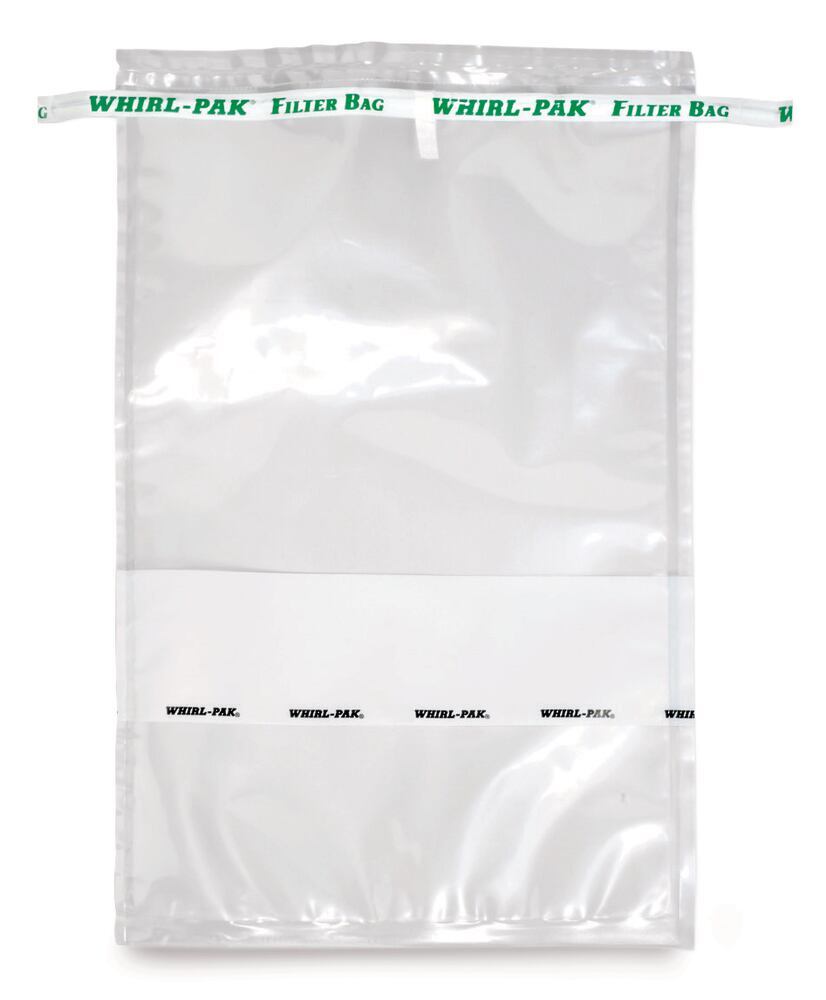 Homogenizing bags, thickness 102 µm, with labelling space a. filter, 1650 ml