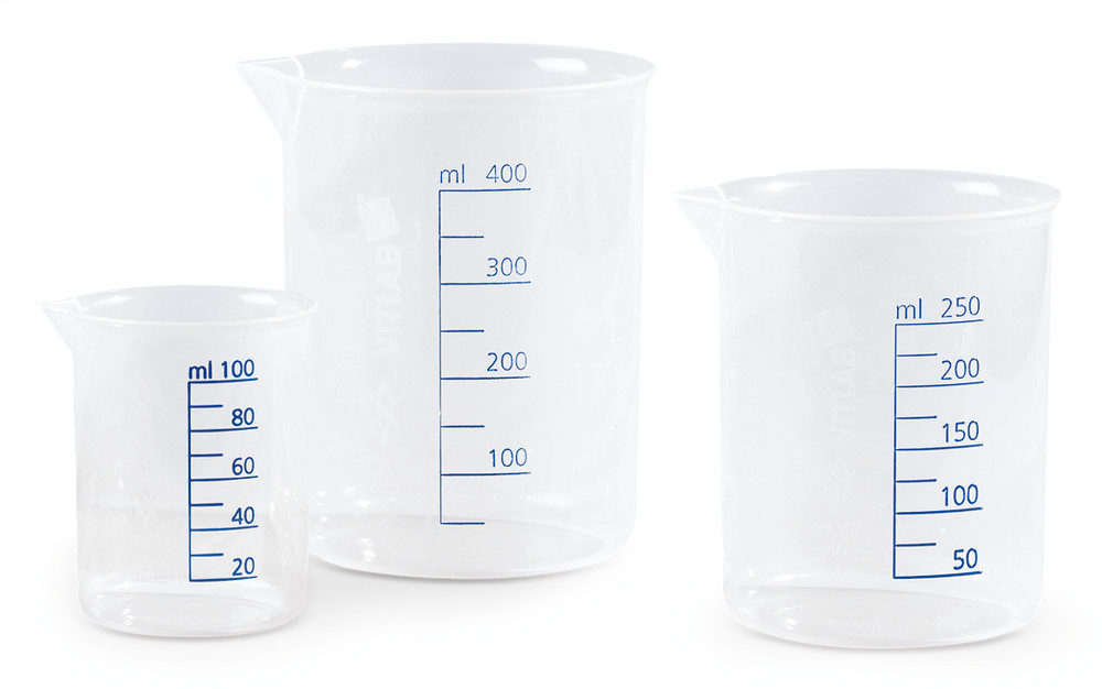 Griffin beaker, PP, with spout, 2000 ml, 1 unit(s)