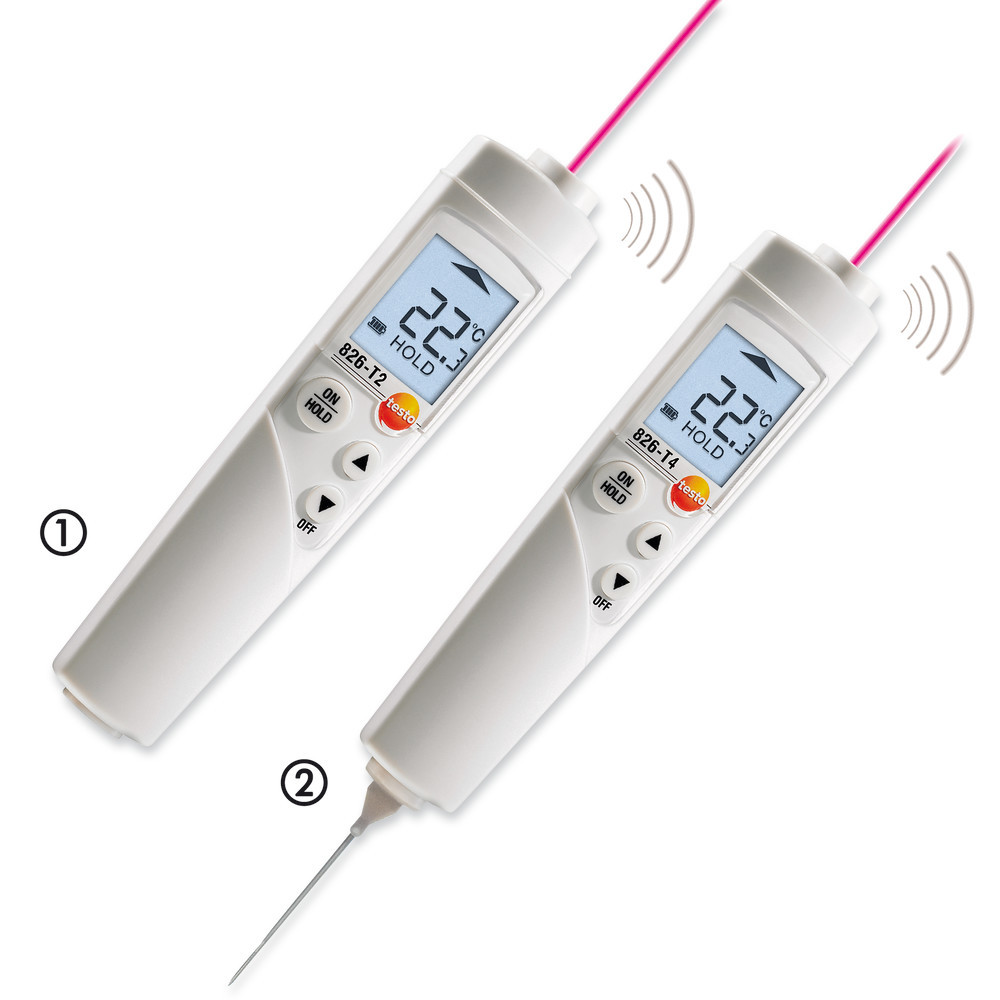 Non-contact temperature quick tester, 826-T4, measuring range -50 - +230 °C — Carl Roth, cod P857.1