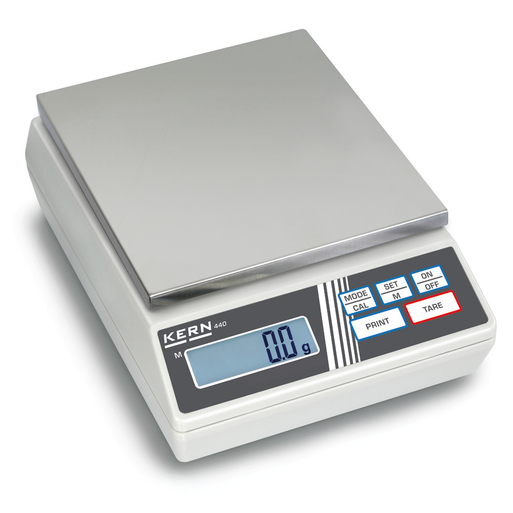 Electronic laboratory balance 440-series, weighing range 400 g