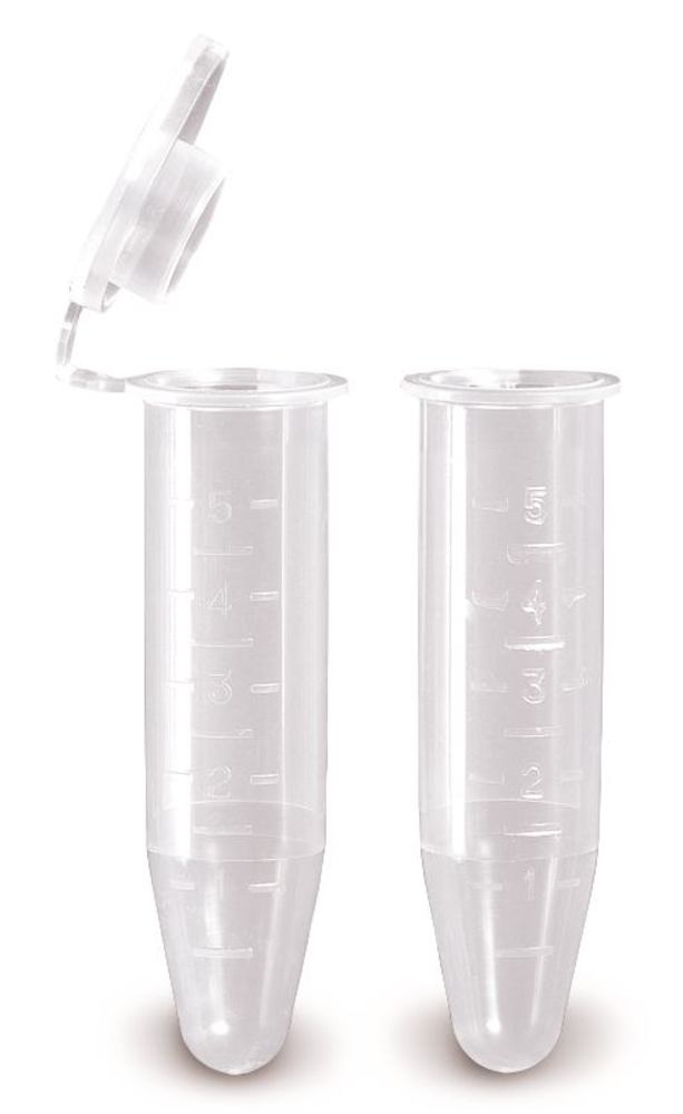 Rotilabo® reaction vials 5 ml, made of PP, colourless, 250 unit(s)