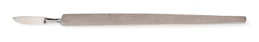 Scalpel, made of chrome steel 1.4021, Length 125 mm, round tip, 1 unit(s)