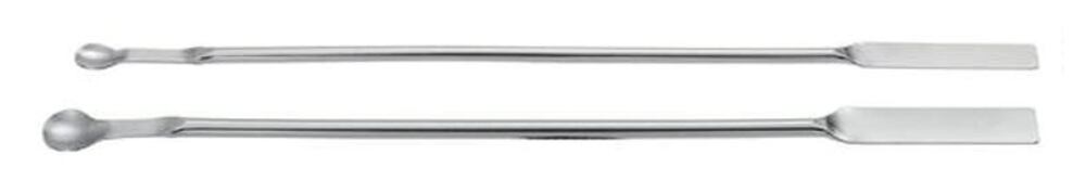 Micro spoon, stainl. steel 18/10, L 300 mm, W 5 mm, spoon shape, 1 unit(s) — Carl Roth, cod PX35.1