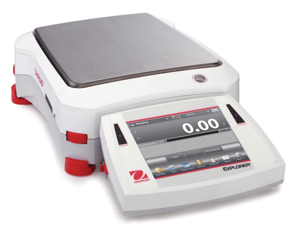 EX10201 precision balance, weigh. range 10200 g, readability 0.1 g, 1 unit(s)