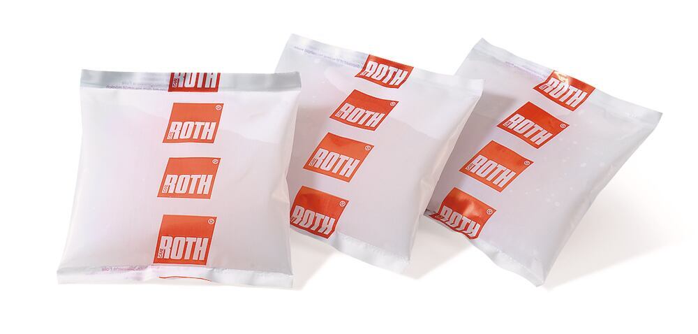 Rotilabo®-Cooling packs with gel filling, L 140 x W 137 mm, 230 g, 60 unit(s)