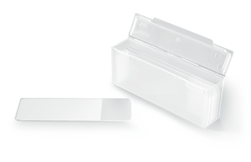 Rotilabo®-mailing boxes, PP, L 80 x W 17 x H 30 mm, for 5 slides, 25 unit(s)