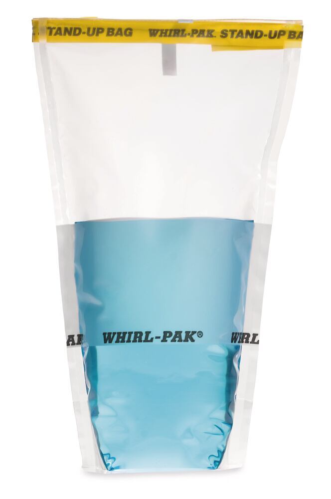 Sample bags, free-standing, LDPE, Sterile, Whirl-Pak®, W115xH230mm, 540 ml — Carl Roth, cod T262.2