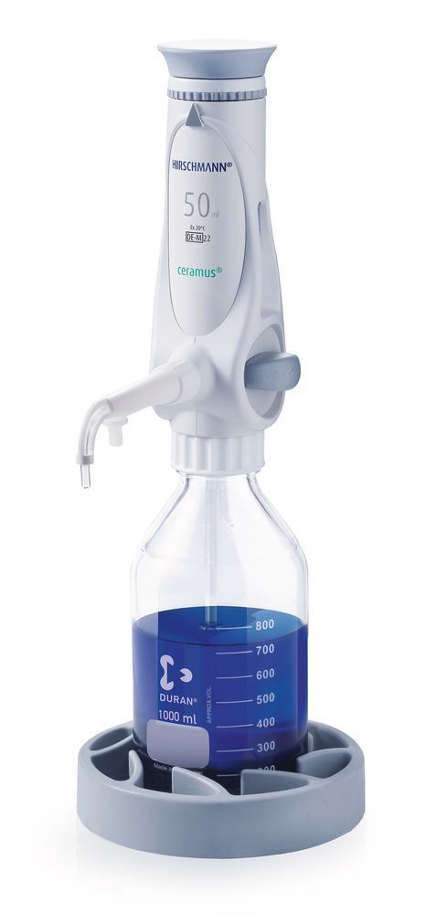 Dispenser ceramus®, ceramic piston, fixed volume setting 50 ml, 1 unit(s) — Carl Roth, cod T331.1