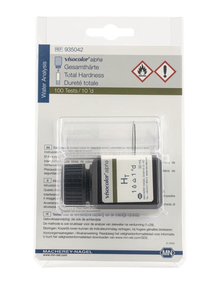 VISOCOLOR® alpha test kit, total hardness, 1 unit(s)