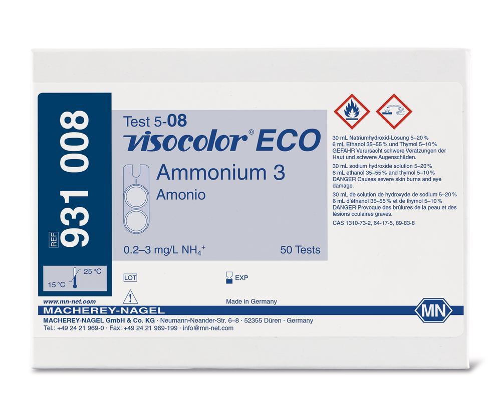 VISOCOLOR® ECO test kit, ammonium NH4+, 1 unit(s)