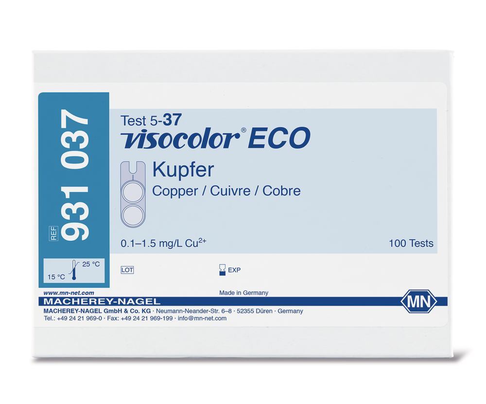 VISOCOLOR® ECO test kit, copper Cu2+, 1 unit(s)