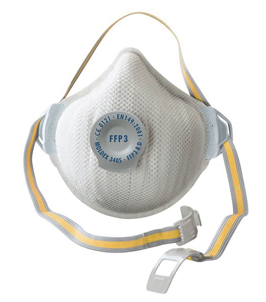 Fine dust masks Air Plus 3405, Size M/L, FFP3 R D with Klimaventil, 5 unit(s)