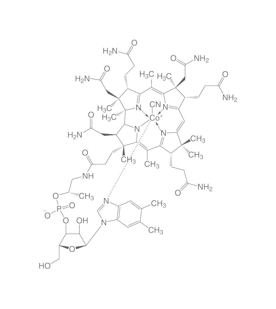 Vitamin B12, min. 96 %, for biochemistry, 1 g, glass