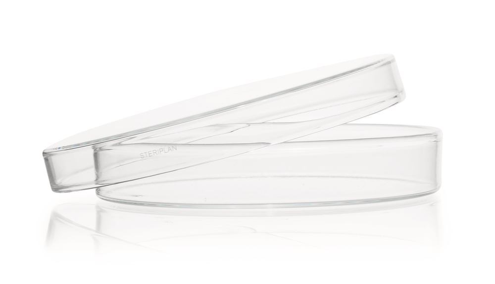 STERIPLAN® petri dishes, soda-lime glass, two pieces, Ø 150 mm, H 25 mm — Carl Roth, cod T944.1