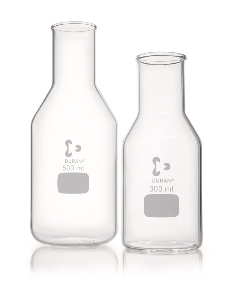 Culture media bottle with beaded rim, DURAN®, height 115 mm, 100 ml, 10 unit(s)