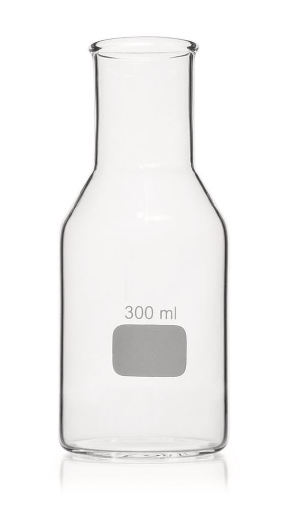 Culture media bottle with beaded rim, DURAN®, height 167 mm, 300 ml, 10 unit(s)