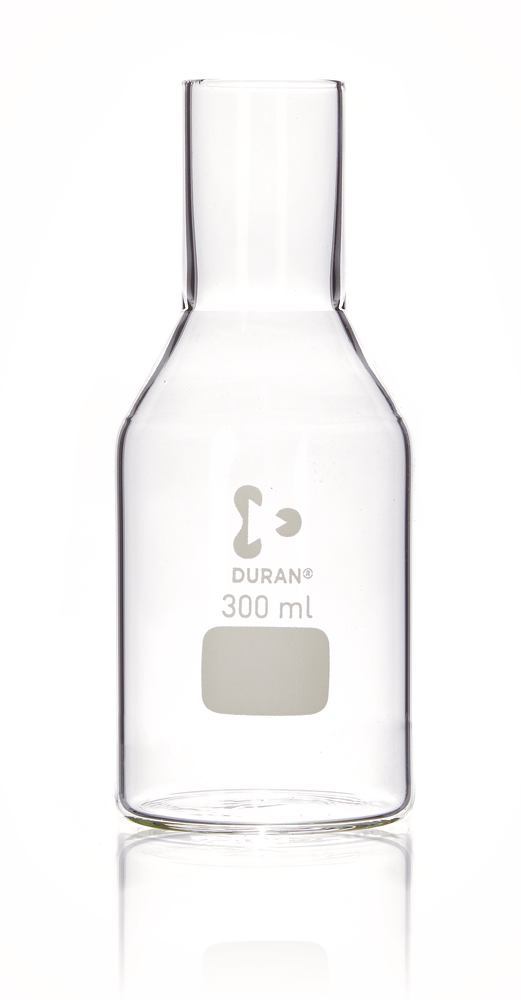Culture media bottle with straight neck, DURAN®, height 170 mm, 300 ml