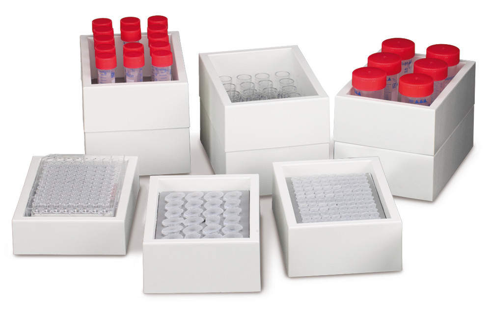 Changing block for 8 sample vials, Ø 28.0 x D 40 mm, flat bottom, 1 unit(s)