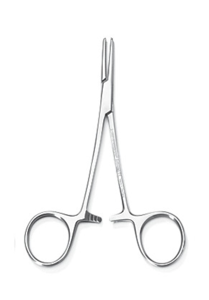 Artery and hose clamps, stainless steel, Type Halsted-Mosquito, straight