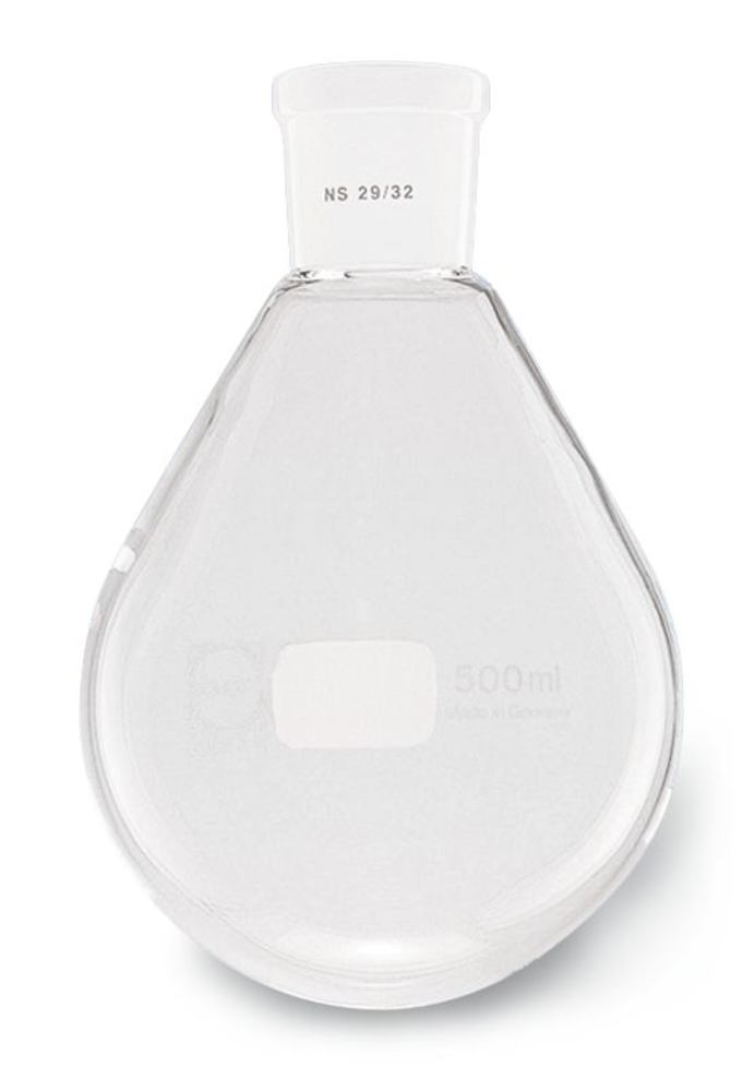 Evaporating flask, DURAN®, pear-shaped, with standard ground joint 29/32, 2000ml
