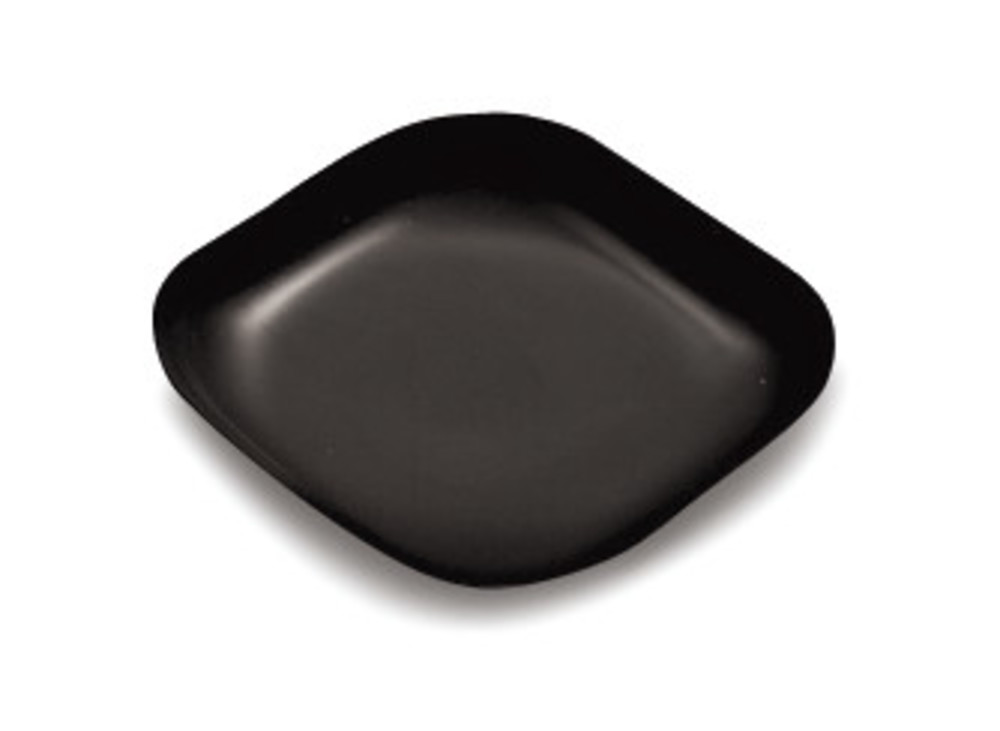 Disposable weighing pans, diamond-shaped, black, 25 ml, L 71 x W 46 x H 14 mm — Carl Roth, cod TP62.1
