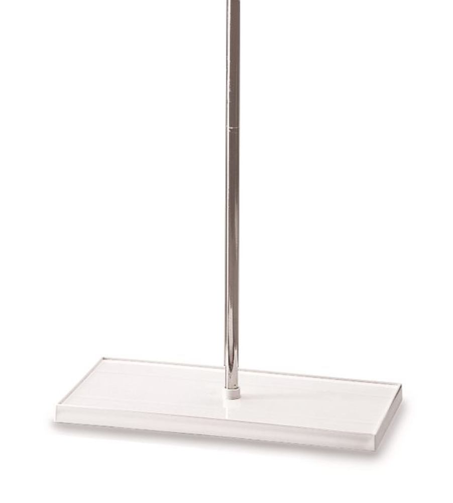 Stand plates with 2 rods, PP, Central insertion opening, rod L 250mm, 1 unit(s)