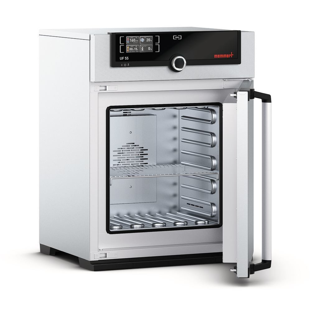 Univ. warming and drying cabinet UF 55, 53 l, max. 300 °C, single TFT-display