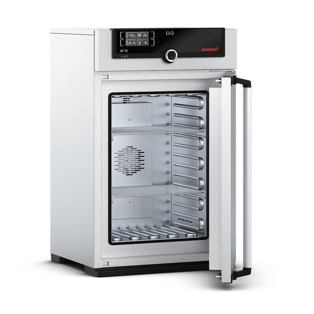 Univ. warming and drying cabinet UF 75, 74 l, max. 300 °C, single TFT-display