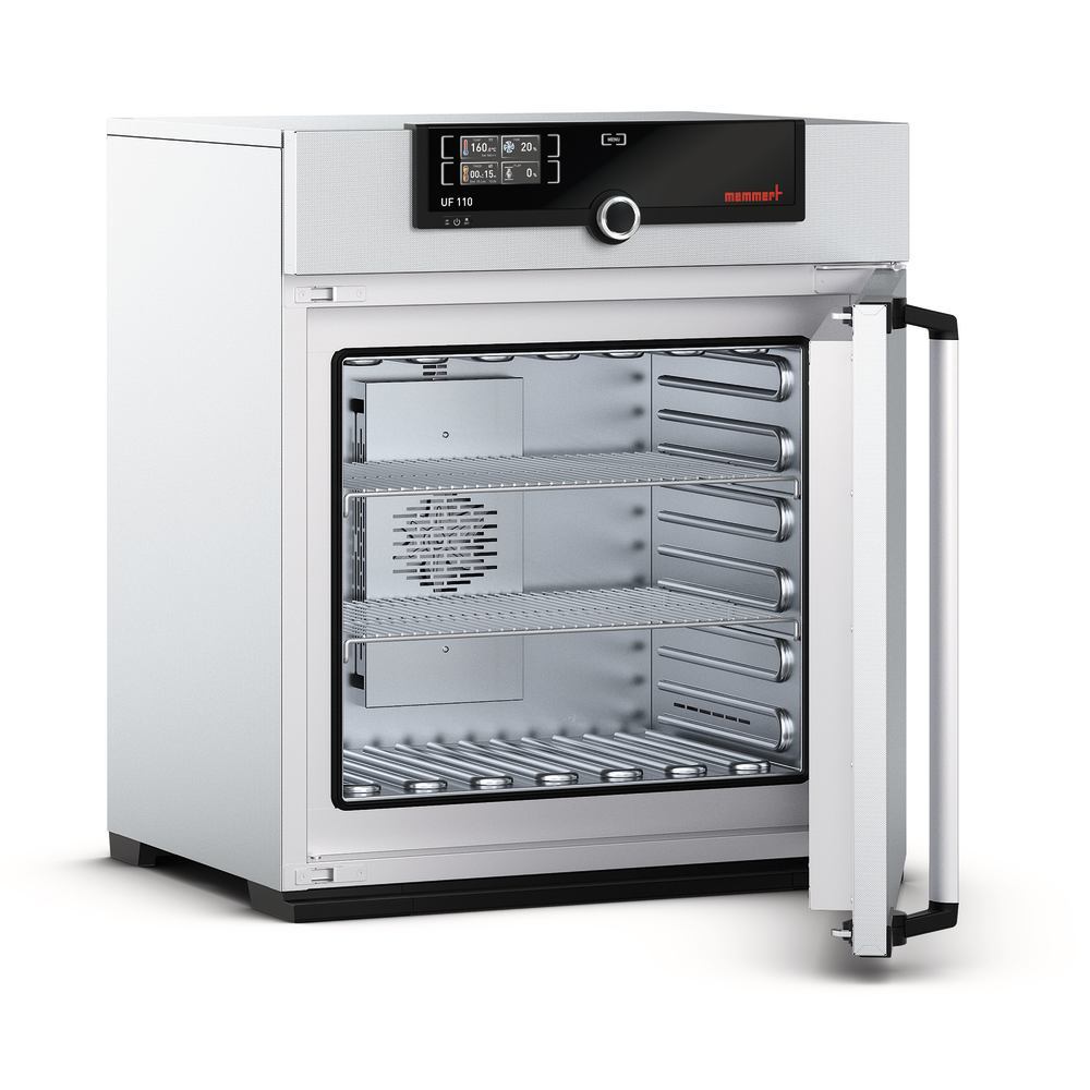 Univ. warming and drying cabinet UF 110, 108 l, max. 300 °C, single TFT-display