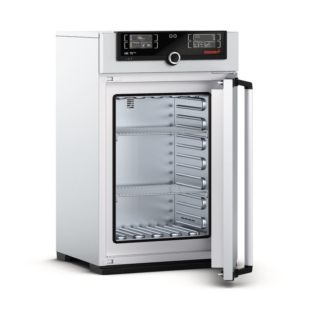 Univ. warming a. drying cabinet UNplus75, 74 l, max.300 °C, 2 graph.TFT-display
