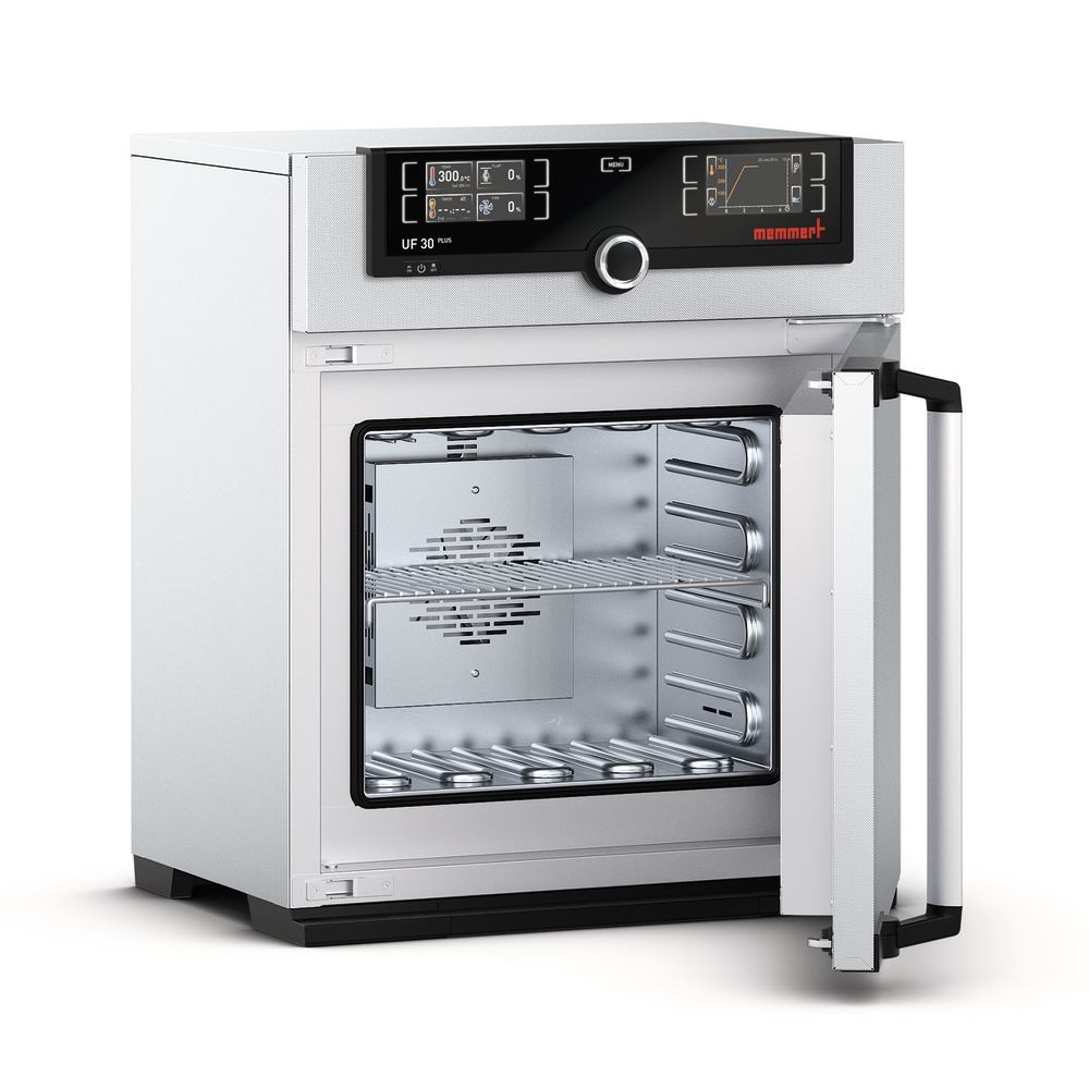 Univ.warming a. drying cabinet UFplus 30, 32 l, max. 300 °C, 2 graph.TFT-display