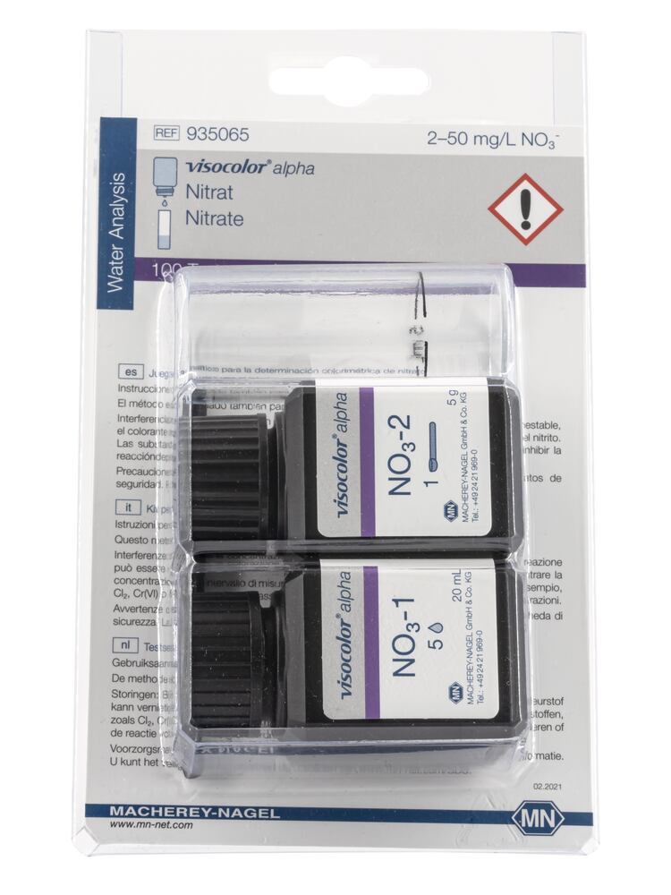 VISOCOLOR® alpha test kit, nitrate NO3-, 1 unit(s)