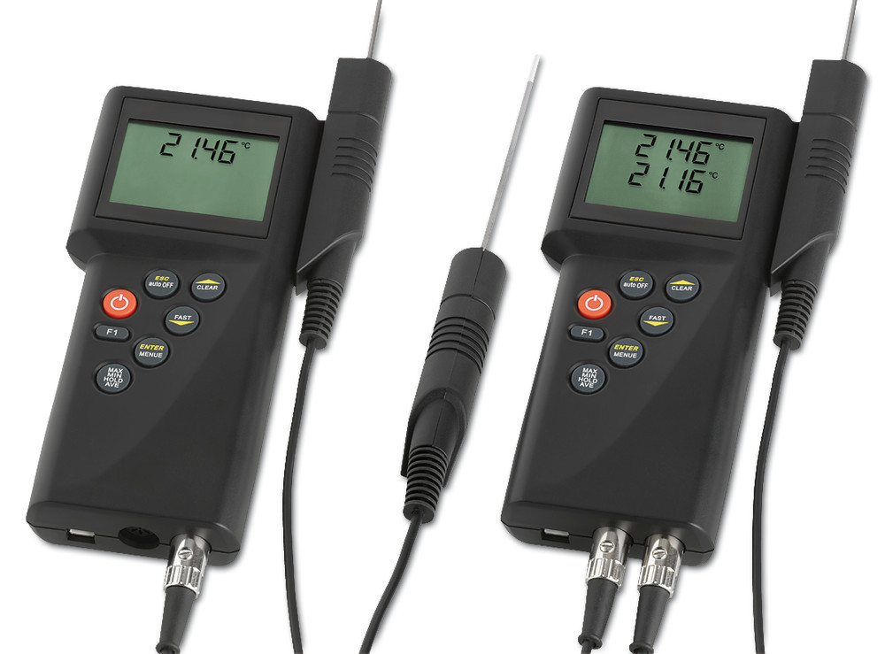2-channel thermometeter P755, with integral calibrating function, 1 unit(s)