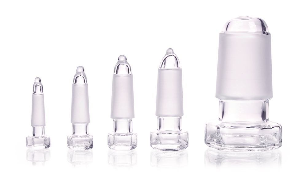 Bottle glass stoppers, DURAN®, hexagonal, standard ground joint 19/26 — Carl Roth, cod X786.1