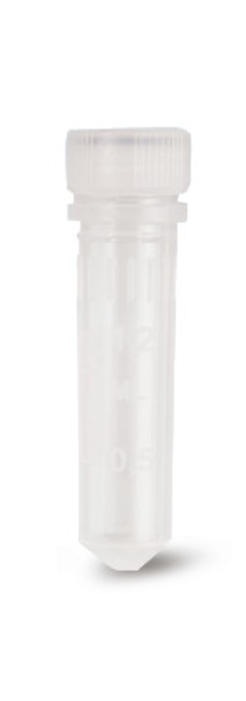 Reaction vials with screw cap, sterile, conical, 2,0 ml, 200 unit(s)