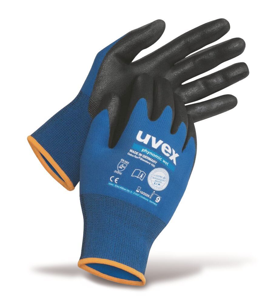 phynomic wet cut resistant gloves, size 10, acc. to EN 388, 2 pair