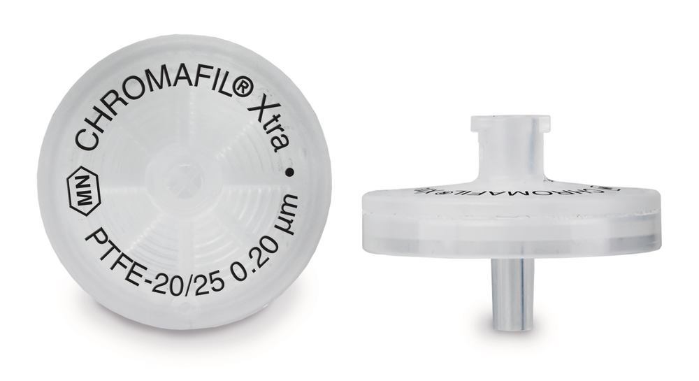 CHROMAFIL® syr. adaptor filt. PTFE Xtra, pore size 0.20 µm, Ø 25 mm, 100 p.