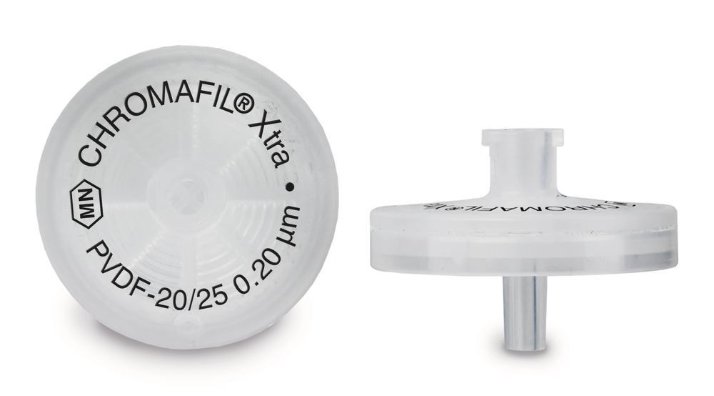 CHROMAFIL® syr. adaptor filt. PVDF Xtra, pore size 0.20 µm, Ø 25 mm, 100 unit(s)
