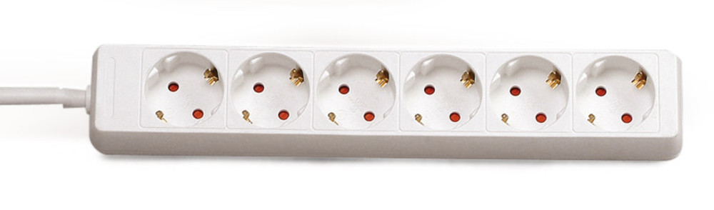 Type Eco multiple socket outlets, 6-way with inverted cups, 1 unit(s) — Carl Roth, cod XK34.1