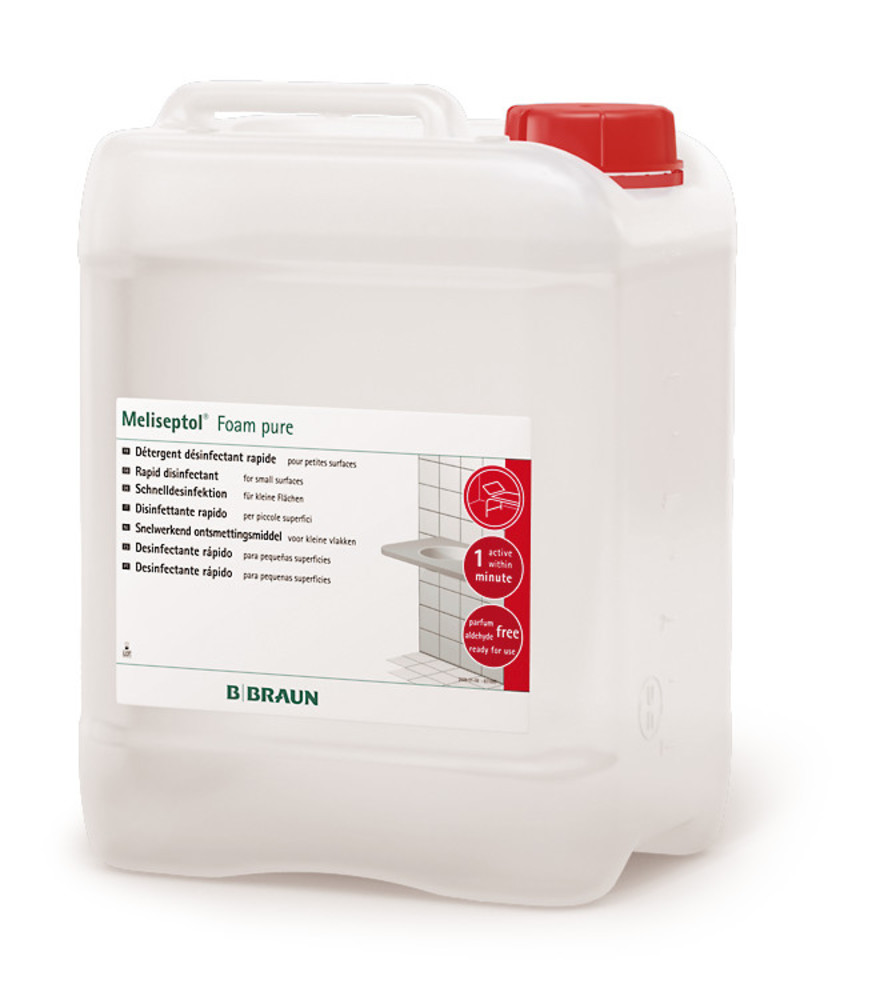 Meliseptol® Foam pure, disinfecting foam, 5 l canister, 5 l