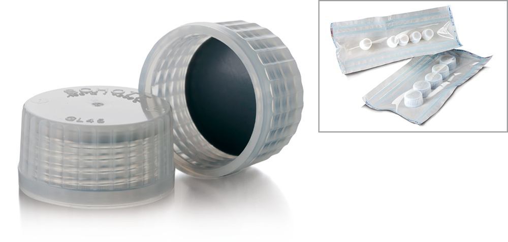 DURAN® PURE Premium screw caps, STERCILIN®-packaging, GL 25, 20 unit(s)