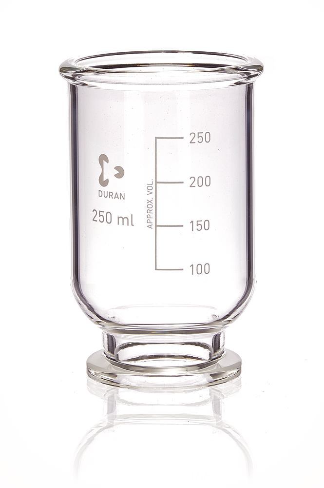 Replacement reservoir with scale, 250 ml, for vacuum filtration unit, DURAN®