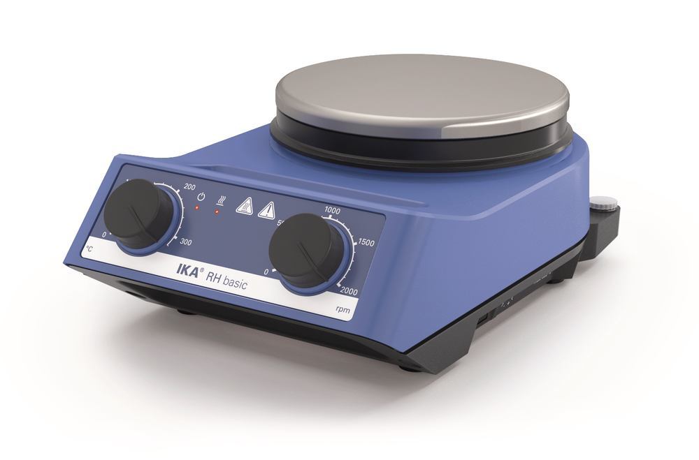 Heater and magnetic stirrer RH basic, with stainless steel hotplate, 1 unit(s) — Carl Roth, cod XT23.1
