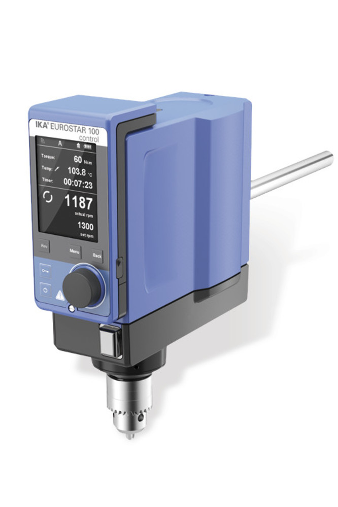 Stirrer EUROSTAR 100 control, up to 100 l, 174/142 W, 30 to 1300/min, 1 unit(s) — Carl Roth, cod XT45.1