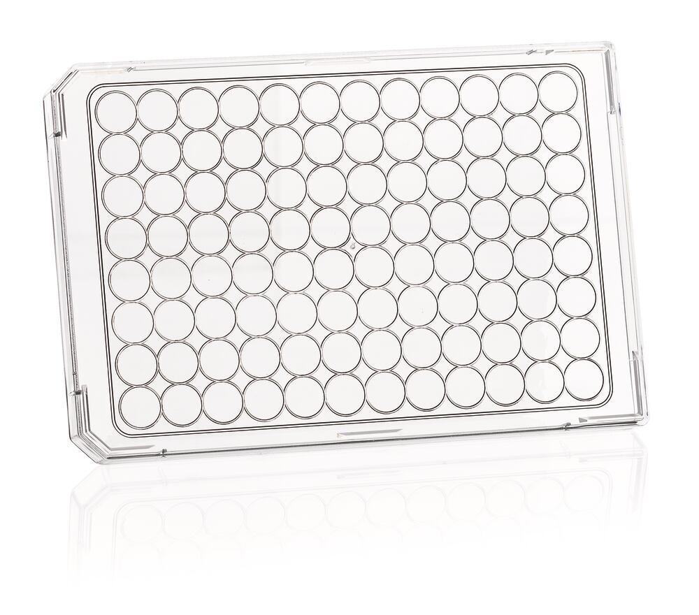 Deckel für 96-well Standard-Platten, mit Kondensationsringen, Höhe 8 mm
