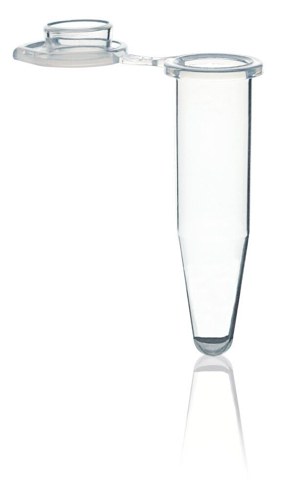 PCR reaction vials, 0,5 ml, attached flat caps, 1000 unit(s) — Carl Roth, cod XT88.1
