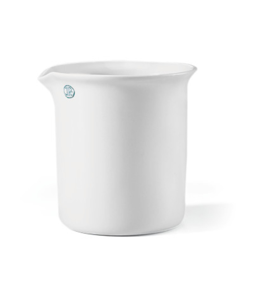 Rotilabo®-beaker, m. of glazed porcelain, short, with spout, vol. 860 ml — Carl Roth, cod XX38.1