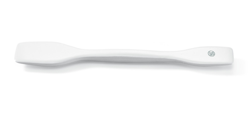 Rotilabo®-double spatula, made of glazed porcelain, L 104 mm, 5 unit(s) — Carl Roth, cod XX58.1