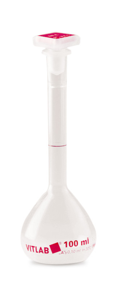 Volumetric flasks class A transparent, 100 ml, 14/23 — Carl Roth, cod XY33.2
